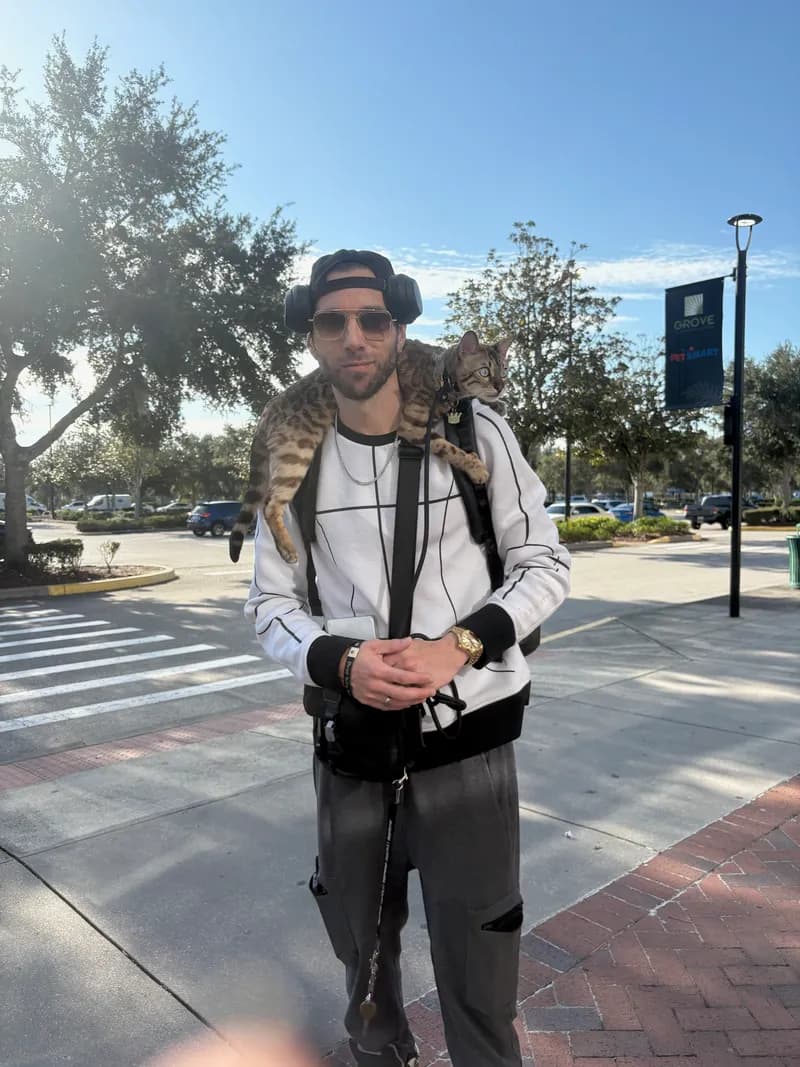 Onyx with expressive eyes